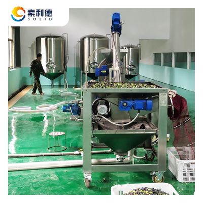 Extração por separação de 2 fases EVOO-500 Máquina de extração de azeite de oliva para óleo 500 kg/h
