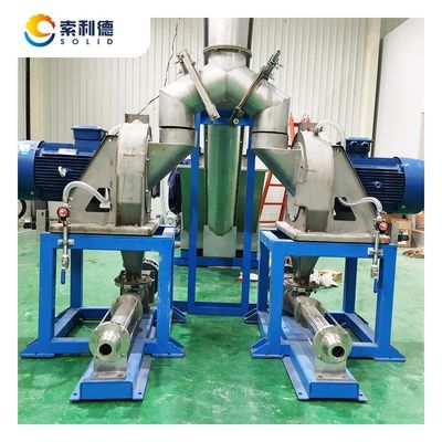 Extractor de azeite de oliva 5T/H Alimentado por 130kw Instalação e centrífuga de decantador de 3 fases