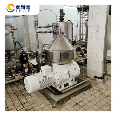 JNPJ-500 Separador de Levedura de Cerveja Artesanal Apropriado Centrifugadora de Estaca de Disco para Clarificação de Erva