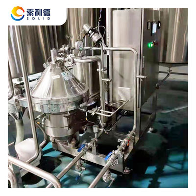 JNPJ-500 Separador de Levedura de Cerveja Artesanal Apropriado Centrifugadora de Estaca de Disco para Clarificação de Erva