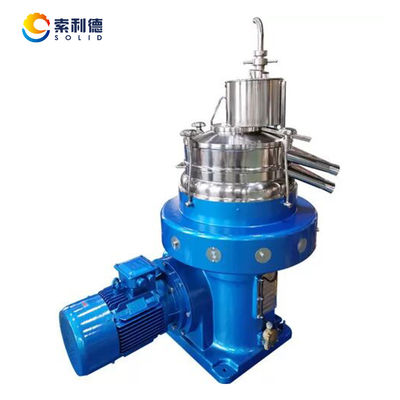 1280X850X1670MM/1040KGS Centrifugadora de creme de leite de alta velocidade, separador seguro de disco de refino de óleo