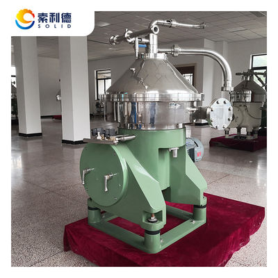 Separador de centrífugas de disco para refinaria de óleo vegetal com velocidade de rotação DHZ470 e 7070