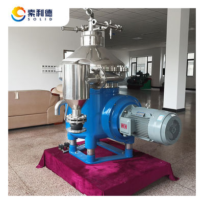 Separador de centrífugas de disco para refinaria de óleo vegetal com velocidade de rotação DHZ470 e 7070