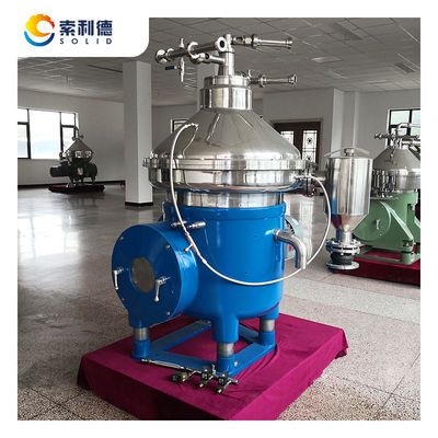 Separador de centrífugas de disco para refinaria de óleo vegetal com velocidade de rotação DHZ470 e 7070