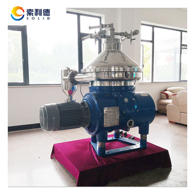 Separador de centrífugas de disco para refinaria de óleo vegetal com velocidade de rotação DHZ470 e 7070